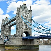 Buy canvas prints of  Tower Bridge in London  by M. J. Photography