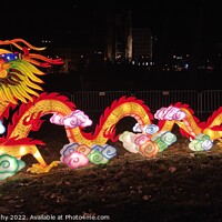 Buy canvas prints of The Chinese Dragon is a powerful symbol in Chinese by M. J. Photography