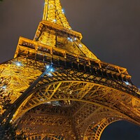 Buy canvas prints of Eiffel Tower in Paris, France by M. J. Photography