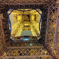 Buy canvas prints of Eiffel Tower  by M. J. Photography