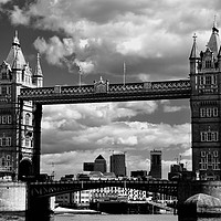 Buy canvas prints of Tower bridge in London, Great Britain by M. J. Photography