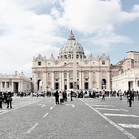 Buy canvas prints of Vatican City, officially Vatican City State, is an by M. J. Photography