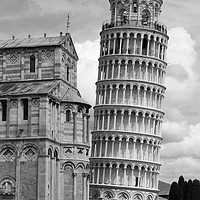 Buy canvas prints of The Leaning Tower of Pisa  by M. J. Photography