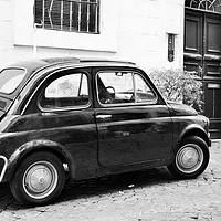 Buy canvas prints of 1972 FIAT 500 LUSSO by M. J. Photography