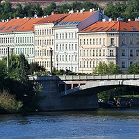 Buy canvas prints of cityscape of Prague, Czech Republic. by M. J. Photography