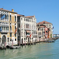 Buy canvas prints of Venice city and Venice cannal in northeastern Ital by M. J. Photography