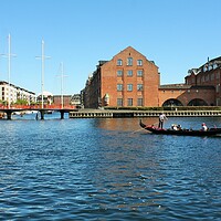 Buy canvas prints of Vintage copenhagen | København as Venice by M. J. Photography