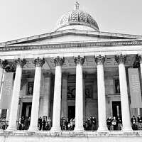 Buy canvas prints of The National Gallery, London by M. J. Photography