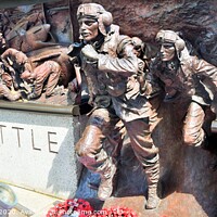 Buy canvas prints of  The Battle of Britain Monument by M. J. Photography