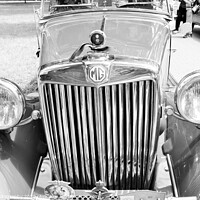 Buy canvas prints of A close up of a British Automotive Marque Car by M. J. Photography