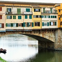 Buy canvas prints of Ponte Vecchio by M. J. Photography