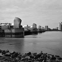 Buy canvas prints of Thames Barrier by Linda Williams