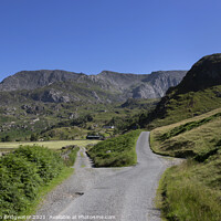Buy canvas prints of Nant Ffrancon Valley 3 by Christian Bridgwater