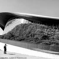 Buy canvas prints of Olympic Park Aquatics Centre, London 2012 by Rehanna Neky