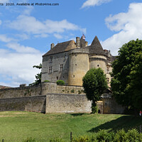 Buy canvas prints of Chateau de Fenelon by Rocklights 