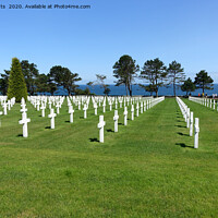 Buy canvas prints of The Normandy American Cemetery  by Rocklights 
