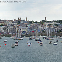 Buy canvas prints of St Peter Port, Guernsey  by Rocklights 