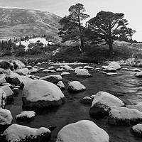 Buy canvas prints of Snowy Glen Lui by Pawel Burdzynski