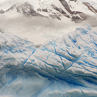 Buy canvas prints of Blue ice. by Ashley Cooper