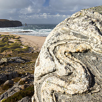 Buy canvas prints of Sandwood bay. by Ashley Cooper