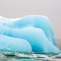 Buy canvas prints of Blue Ice. by Ashley Cooper