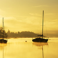 Buy canvas prints of Tranquil dawn. by Ashley Cooper