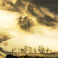 Buy canvas prints of Loughrigg Tarn by Ashley Cooper