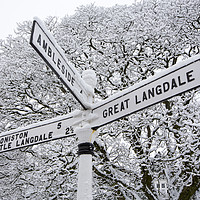 Buy canvas prints of Signpost by Ashley Cooper