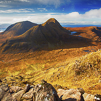 Buy canvas prints of Highlands. by Ashley Cooper