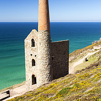 Buy canvas prints of Tin mine. by Ashley Cooper