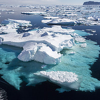 Buy canvas prints of Iceberg below. by Ashley Cooper