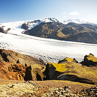 Buy canvas prints of Iceland glacier by Ashley Cooper