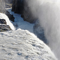 Buy canvas prints of Gullfoss. by Ashley Cooper
