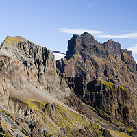 Buy canvas prints of Iceland peaks. by Ashley Cooper