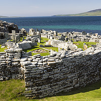 Buy canvas prints of Broch of Gurness by Ashley Cooper
