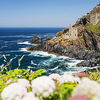 Buy canvas prints of Botallack tin mine. by Ashley Cooper