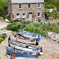 Buy canvas prints of Penberth. by Ashley Cooper
