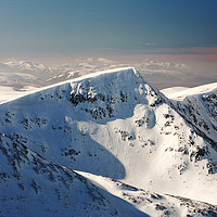 Buy canvas prints of Cairn Toul. by Ashley Cooper