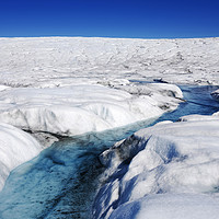 Buy canvas prints of Greenland ice sheet. by Ashley Cooper
