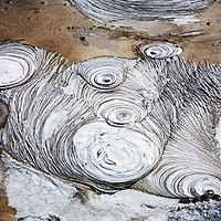 Buy canvas prints of Geothermal mud. by Ashley Cooper
