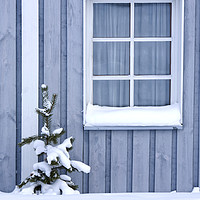 Buy canvas prints of Finland window. by Ashley Cooper