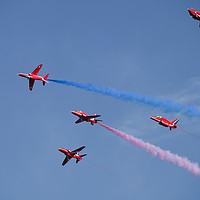 Buy canvas prints of Display flight. by Ashley Cooper
