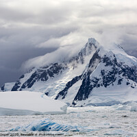 Buy canvas prints of Antarctic mountain. by Ashley Cooper