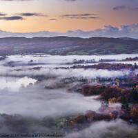 Buy canvas prints of Autumnal mists. by Ashley Cooper