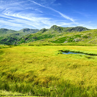 Buy canvas prints of Langdale Pikes by Ashley Cooper