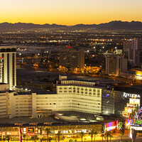 Buy canvas prints of Las Vegas dawn. by Ashley Cooper