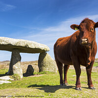 Buy canvas prints of Lanyon Quoit by Ashley Cooper