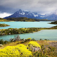 Buy canvas prints of Torres del Paine National Park by Ashley Cooper