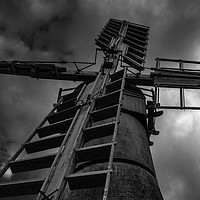 Buy canvas prints of My Windmill is a monster by Peter Smith