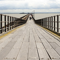Buy canvas prints of Southend Pier vanishing point by Peter Smith